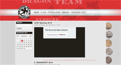 Desktop Screenshot of dragonteam.cz